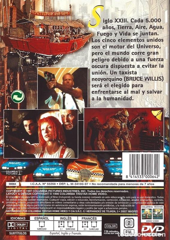 Cine: EL QUINTO ELEMENTO BRUCE WILLIS - Foto 2