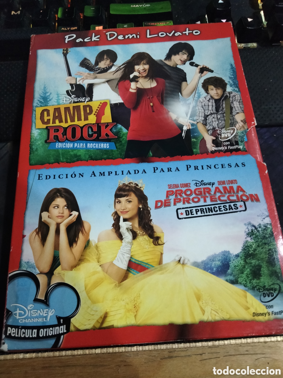 Cine: Camp rock / programa de protecci&oacute;n de princesas dvd -116 - Foto 1