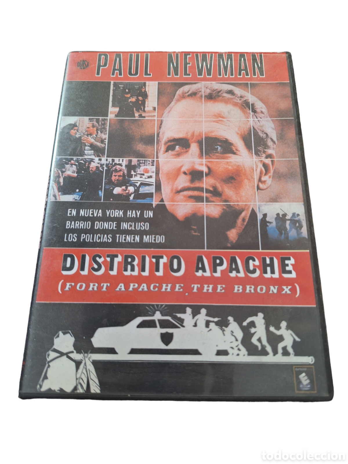 Kino: DVS35 distrito apache DVD TAPA FINA
