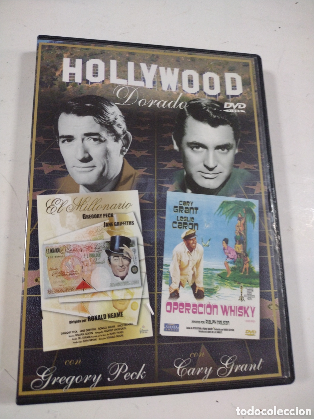 Cine: HOLLYWOOD DORADO. EL MILLONARIO. OPERACION WHISKY. DVD
