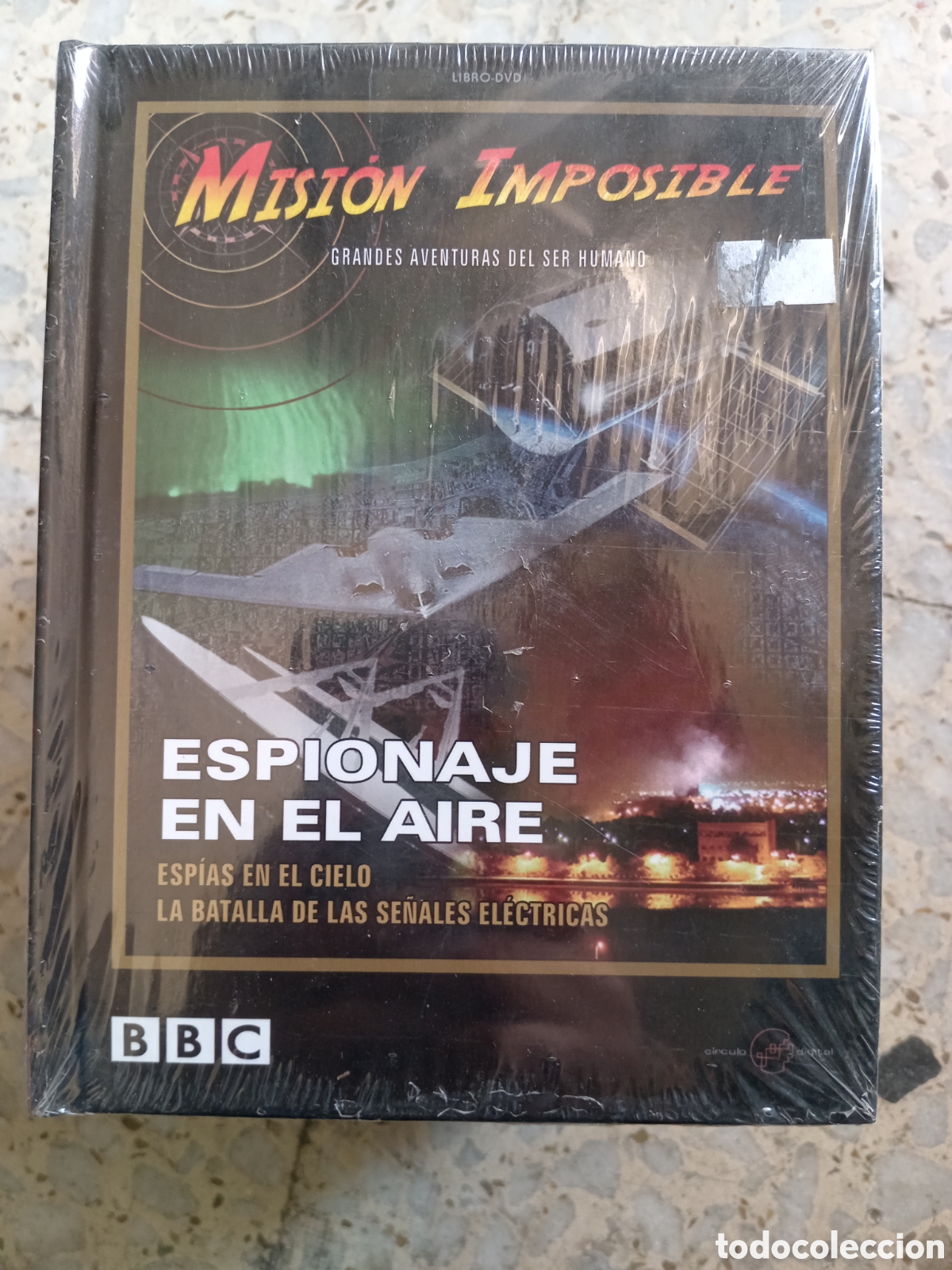Cinema: DVD Y LIBRO ESPIONAJE EN EL AIRE MISION IMPOSIBLE NUEVO PRECINTADO
