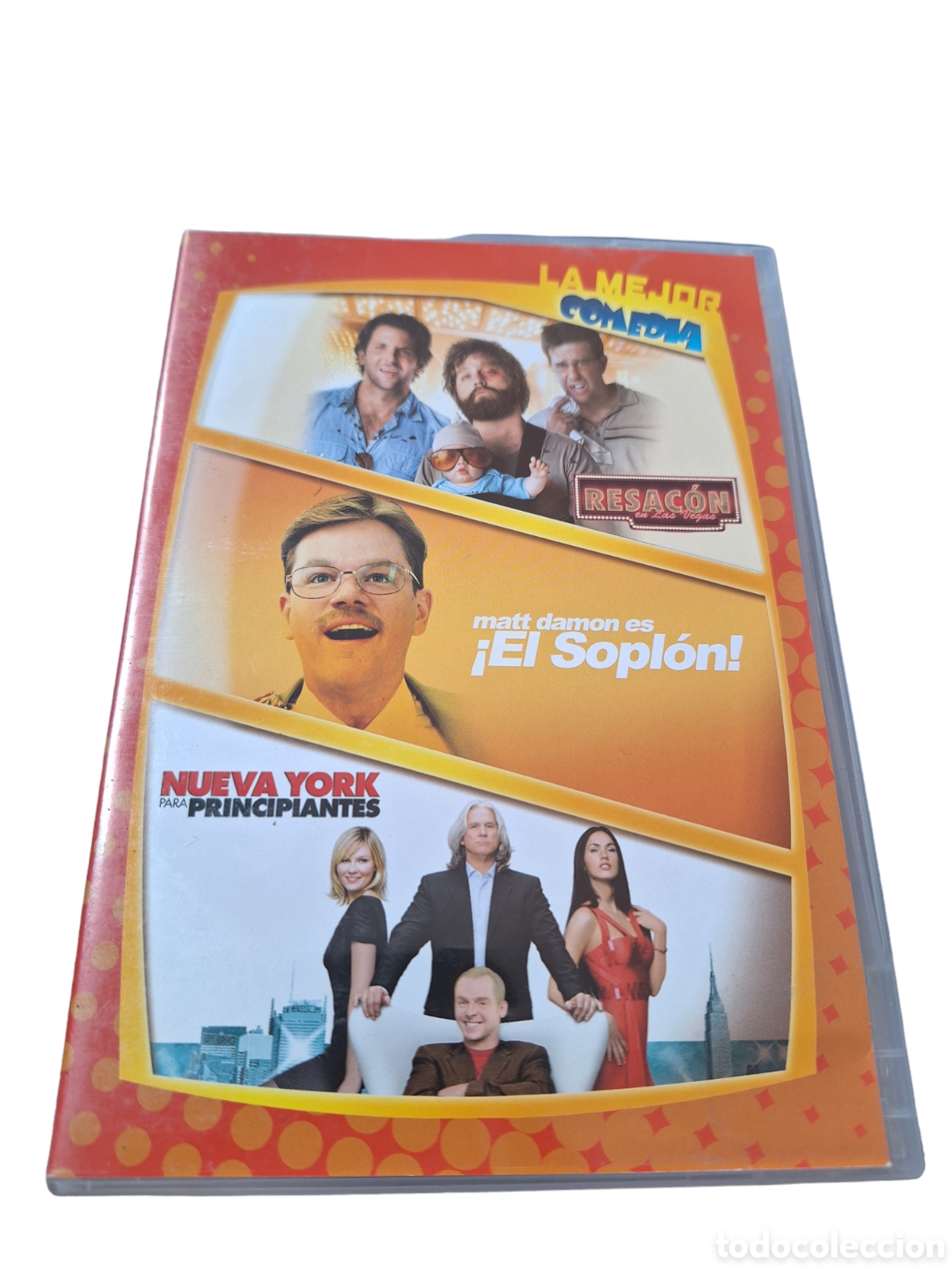 Kino: S836 pack resacon en la vegas / el soplon / nueva york para principiantes DVD SEGUNDAMANO
