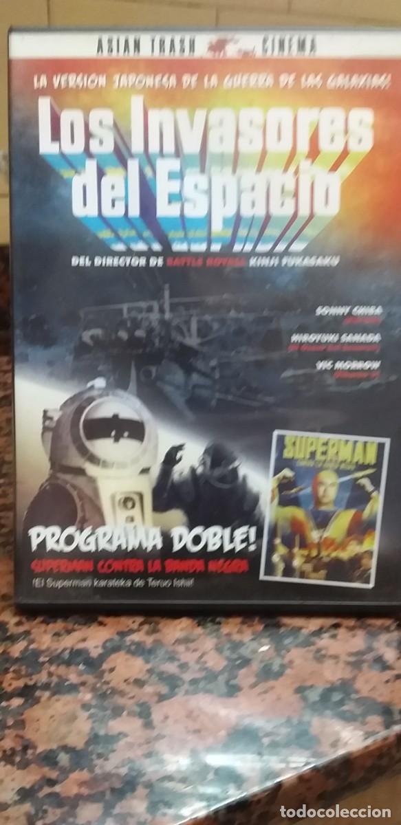 Cine: LOS INVASORES DEL ESPACIO - SUPERMAN CONTRA LA BANDA NEGRA - PROGRAMA DOBLE
