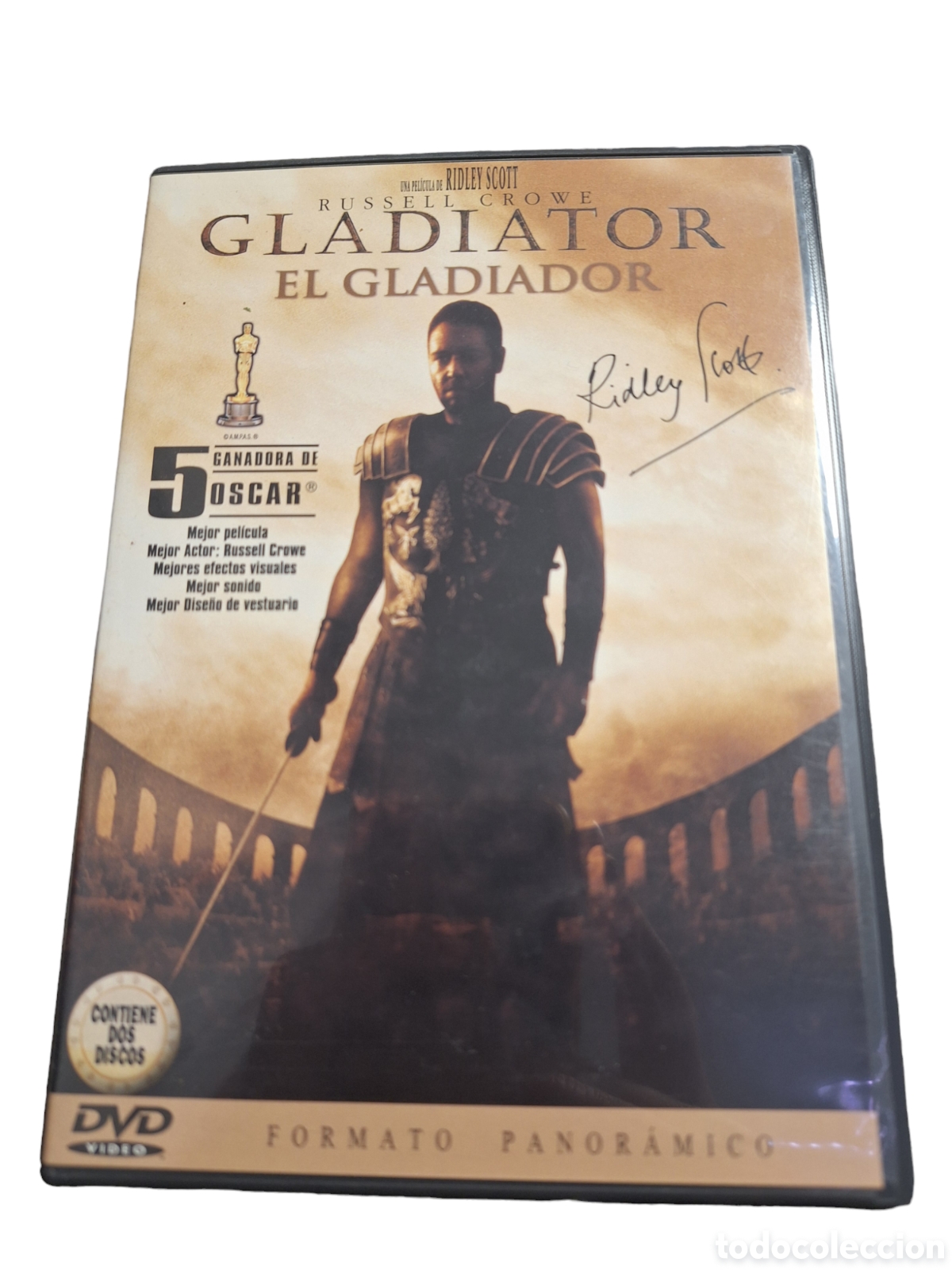 Cinema: S156 gladiator DVD SEGUNDAMANO