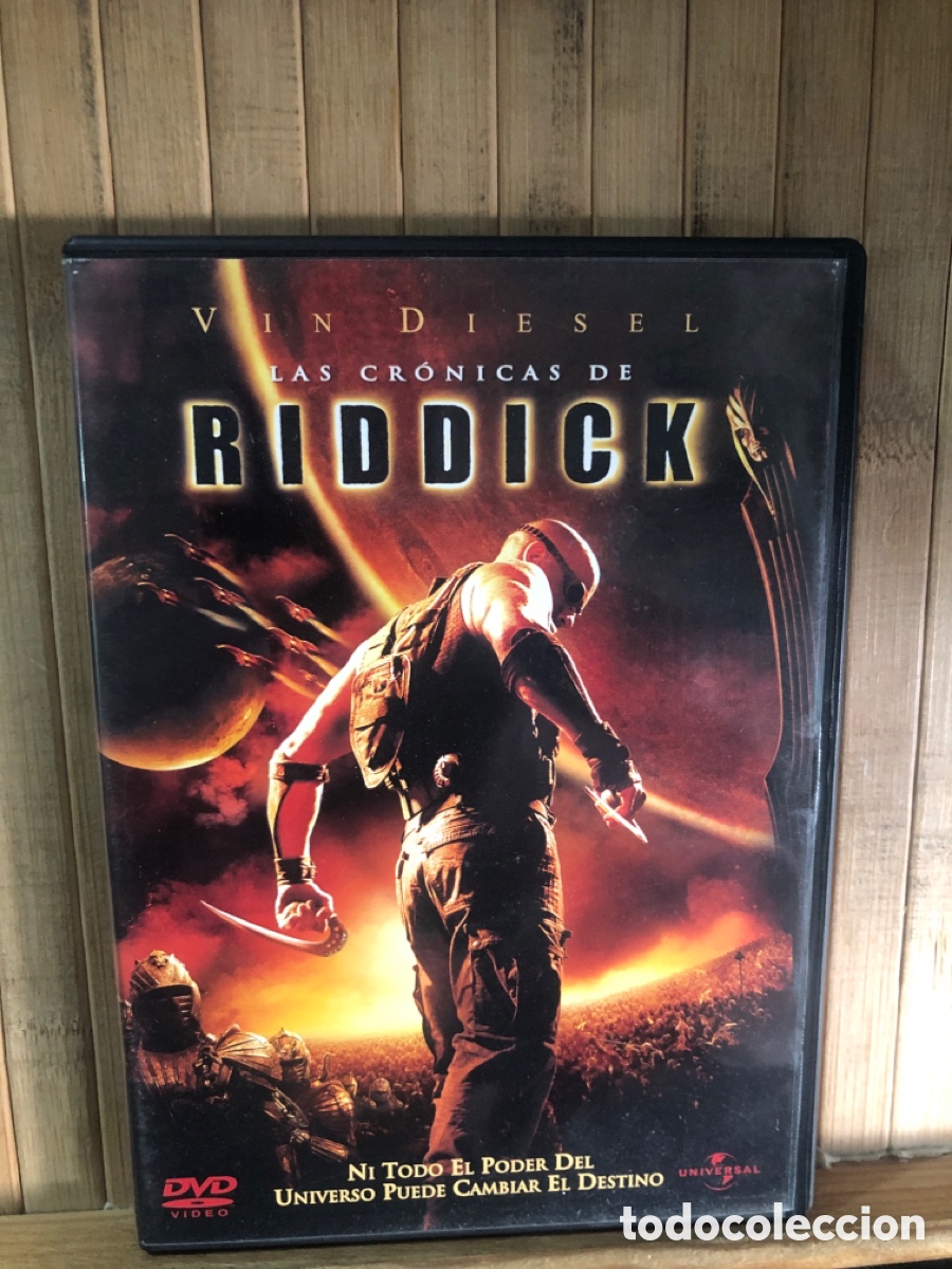 Cine: Las cr&oacute;nicas de Riddick DVD SEMINUEVO