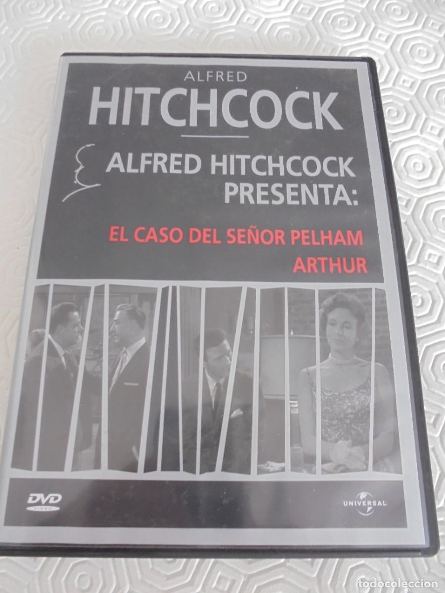 Cine: ALFRED HITCHCOCK PRESENTA: EL CASO DEL SE&Ntilde;OR PELHAM / ARTHUR. DVD.
