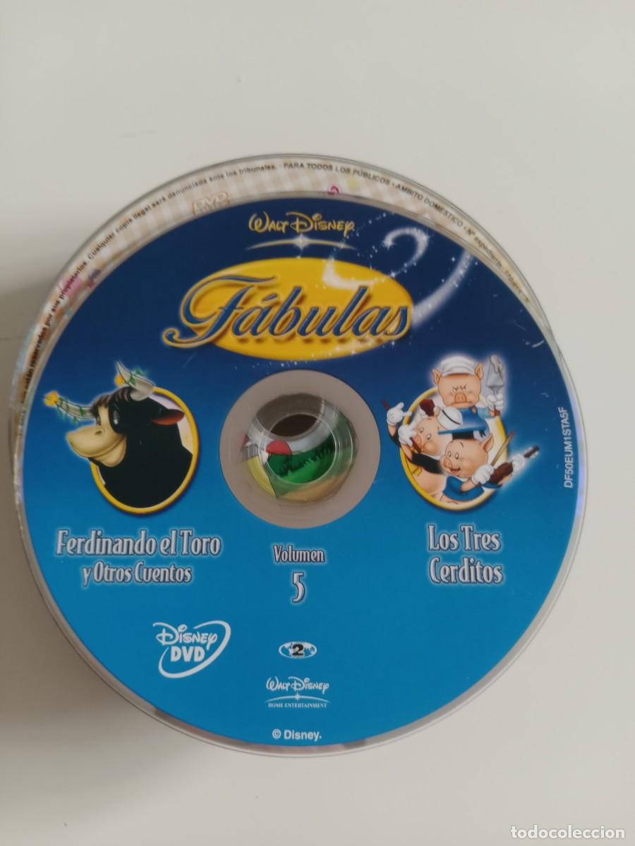 Cine: C-ALSE DVD SOLO DISCO FABULAS VOLUMEN 5 FERDINANDO EL TORO Y OTROS CUENTOS LOS TRES CERDITOS