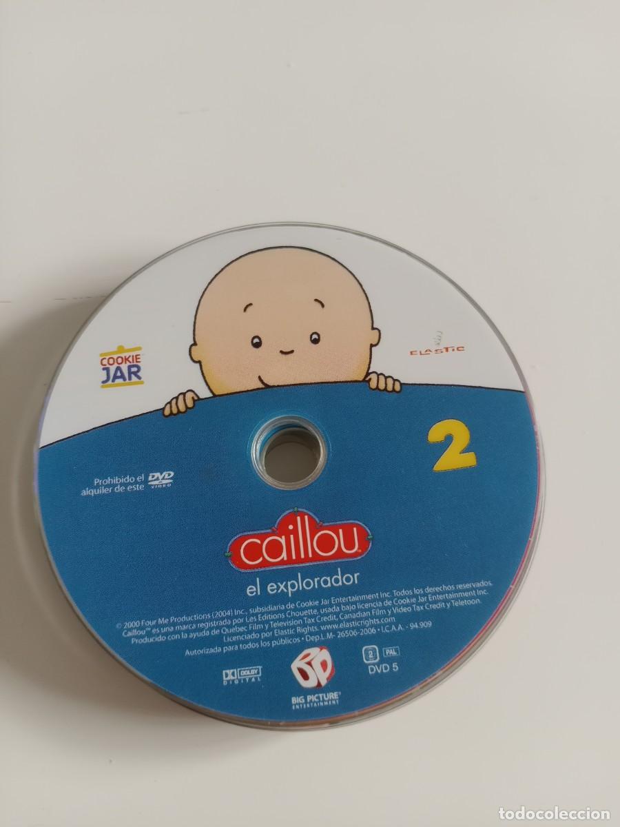 Cine: C-ALSE DVD SOLO DISCO CAILLOU Y EL EXPLORADOR N&ordm; 2