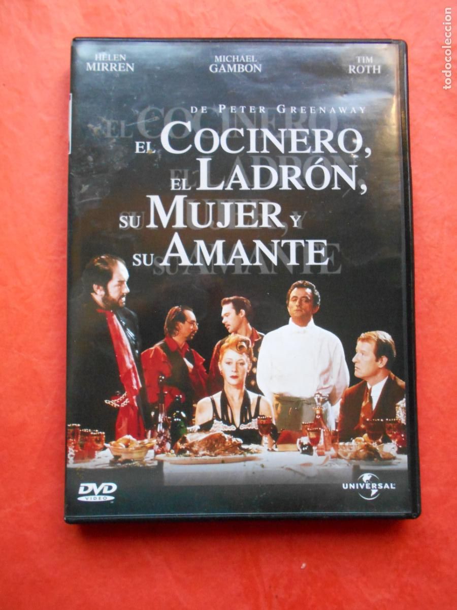 Cin&eacute;ma: CINE DVD EL COCINERO EL LADRON SU MUJER Y SU AMANTE