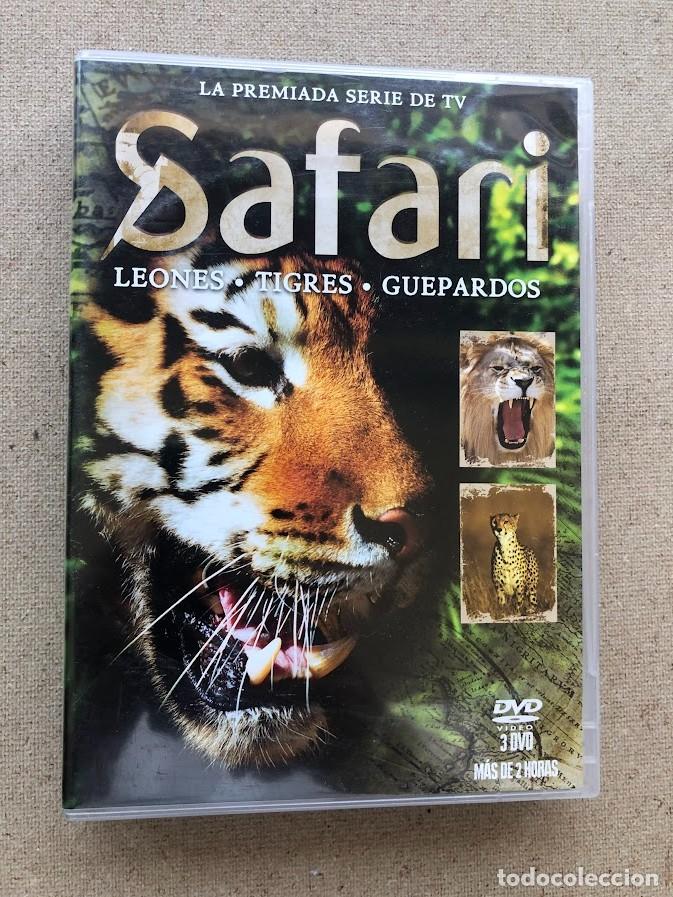 Cinema: Safari / Leones, tigres, guepardos / 3 DVD /