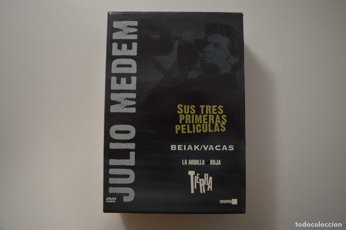 Kino: LOTE DIRECTOR JULIO MEDEM SUS TRES PRIMERAS PEL&Iacute;CULAS BEIAK VACAS LA ARDILLA ROJA TIERRA SOGEPAK