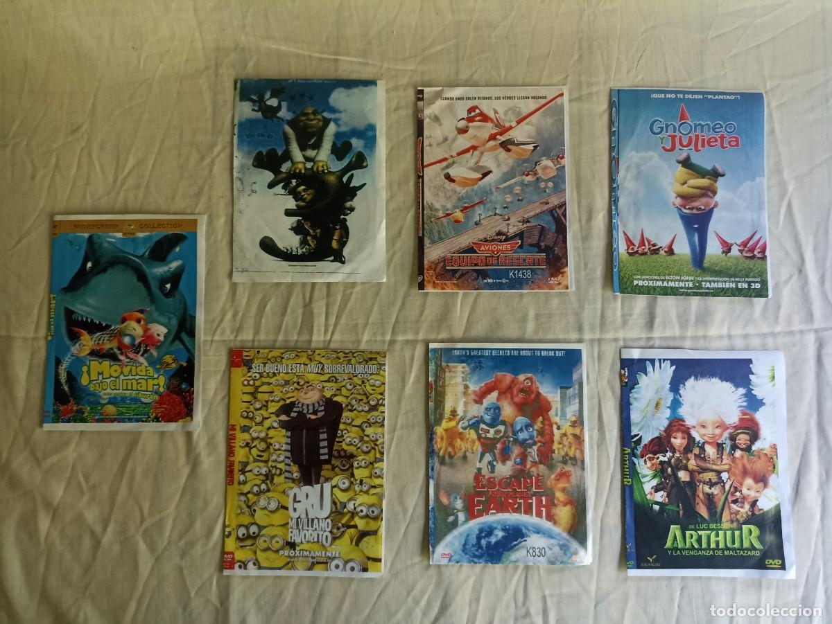 Cinema: Lote 7 pel&iacute;culas dibujos animados, infantiles