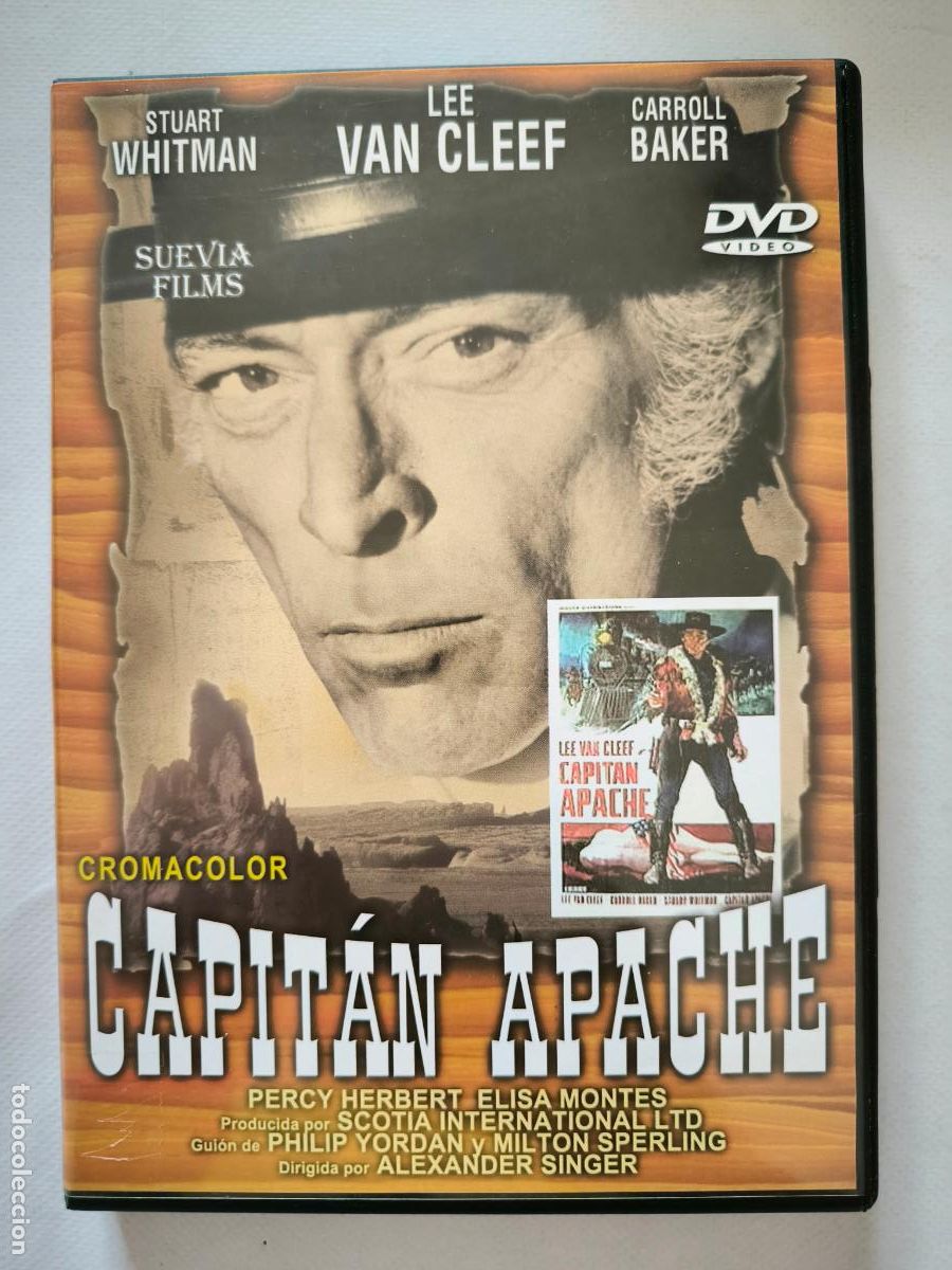 Cine: DVD CAPITAN APACHE - LEE VAN CLEEF (5Z) - Foto 1