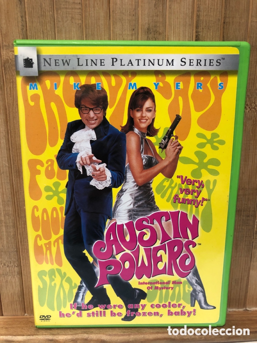 Cine: Austin Powers CAJA VACIA DVD( Importaci&oacute;n )