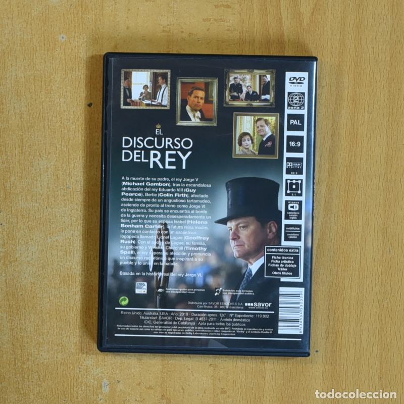 Cine: EL DISCURSO DEL REY - DVD - Foto 2