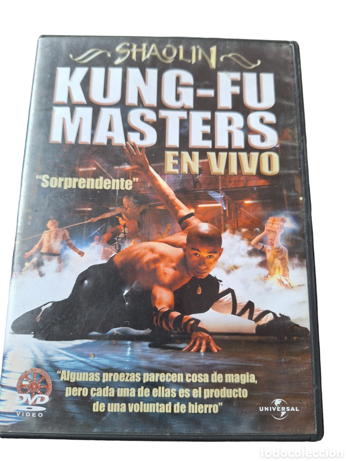 Cine: S783 kung fu masters en vivo DVD SEGUNDAMANO