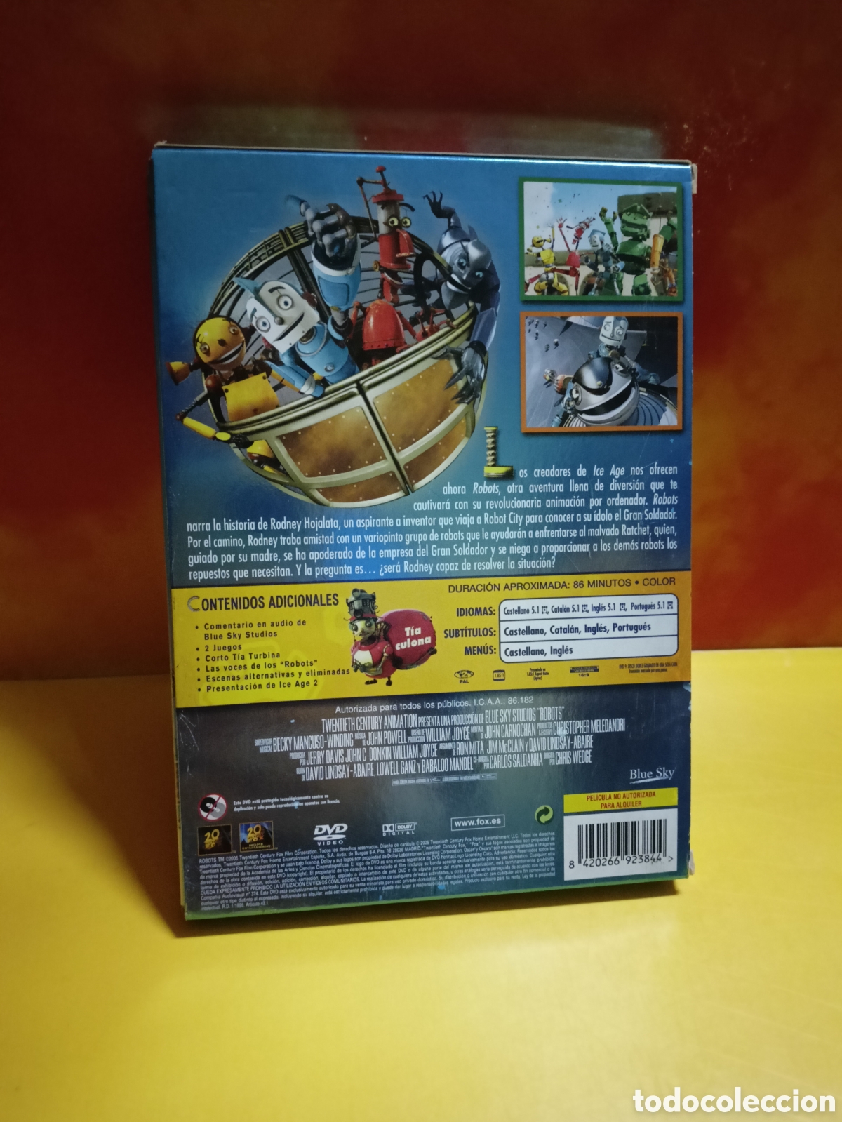 Cine: ROBOTS - Animaci&oacute;n - DVD - Foto 2