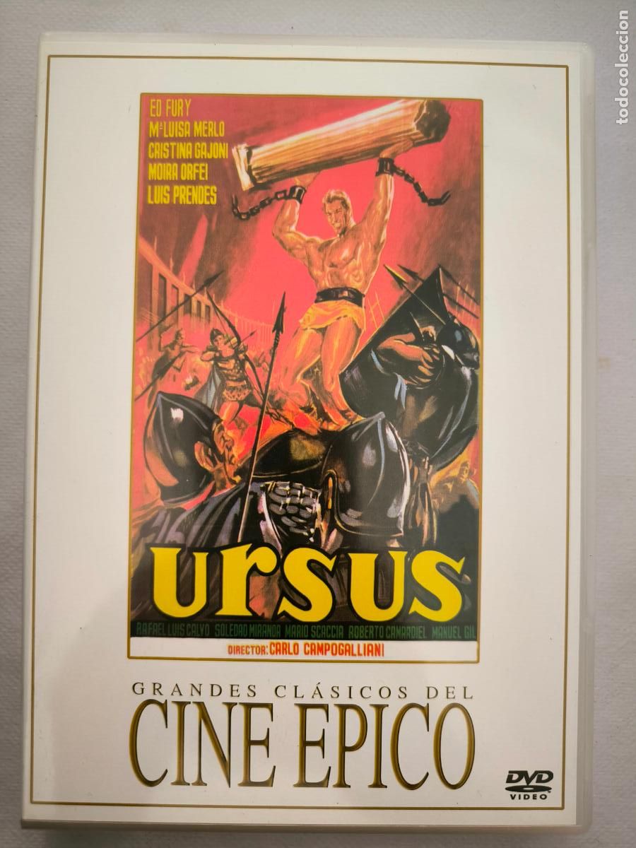 Cin&eacute;ma: DVD URSUS - CARLO CAMPOGALLIANI (6K)