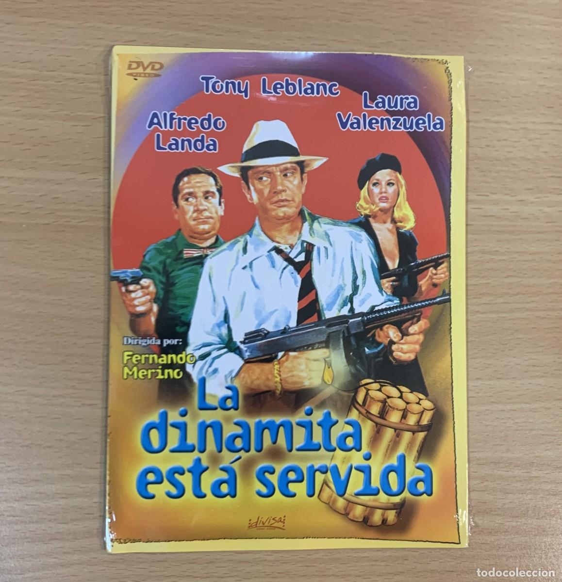 Cine: DVD CINE COMEDIA NACIONAL CON LAURA VALENZUELA - LA DINAMITA EST&Aacute; SERVIDA (1968). PRECINTADO