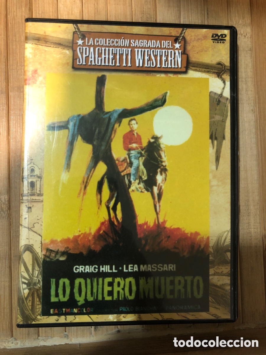 Cinema: Lo quiero muerto DVD SEMINUEVO