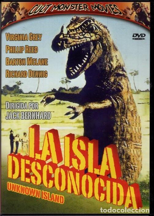 Cine: LA ISLA DESCONOCIDA DVD-una expedicion se adentra temerariamente a una isla de animales monstruosos