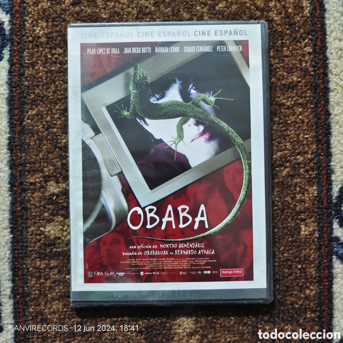 Cine: DVD: OBABA (PILAR L&Oacute;PEZ DE AYALA...)