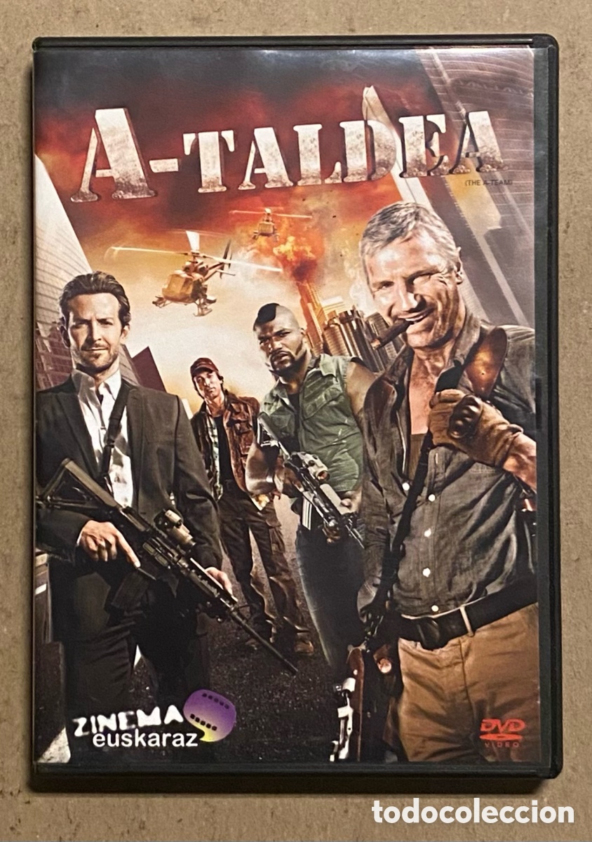 Cinema: DVD. A-TALDEA. ZINEMA EUSKARAZ. EL EQUIPO A. EN EUSKERA.