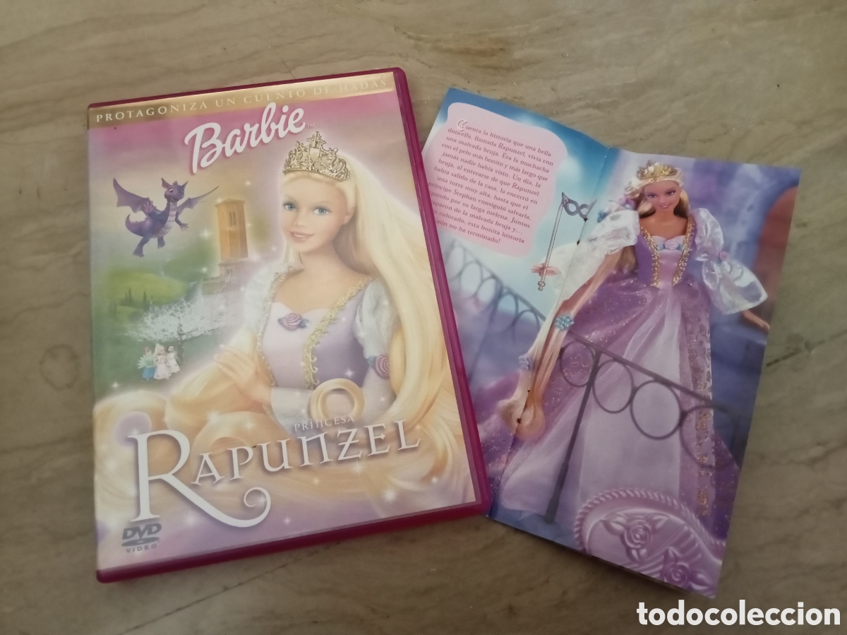 dvd. barbie. princesa rapunzel. - Compra venta en todocoleccion