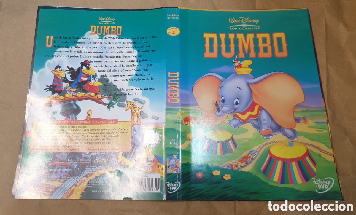 Cine: Dumbo. SOLO CARATULA - Foto 1
