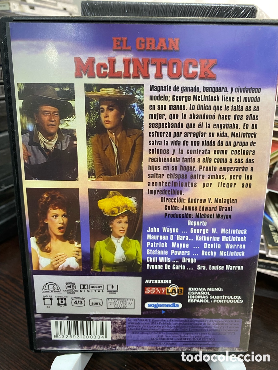 Cine: El Gran McLintock (DVD) John Wayne - Foto 2