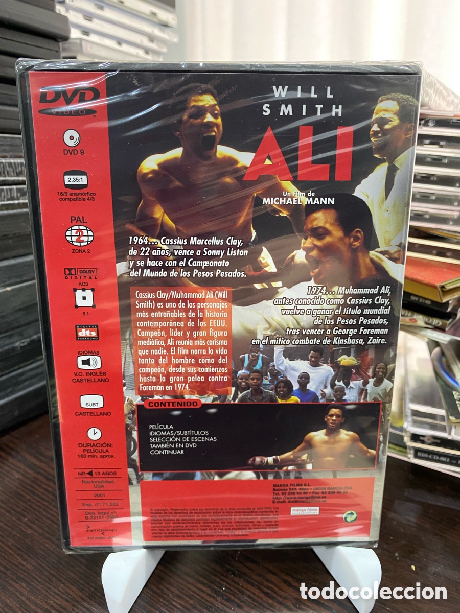 Cine: Ali (DVD) Michael Mann - Will Smith *Precintado* - Foto 2
