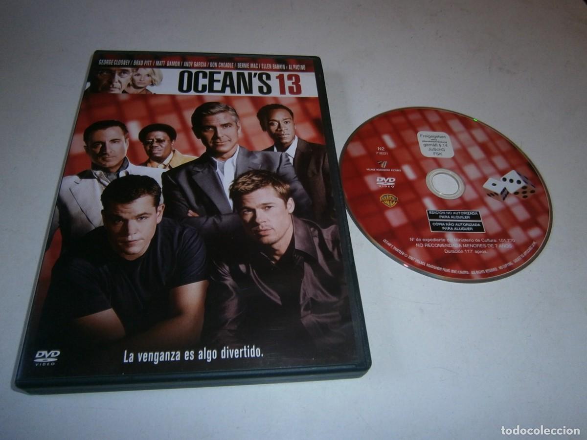 Cine: OCEAN'S 13 DVD GEORGE CLOONEY BRAD PITT MATT DAMON ANDY GARCIA DON CHEADLE