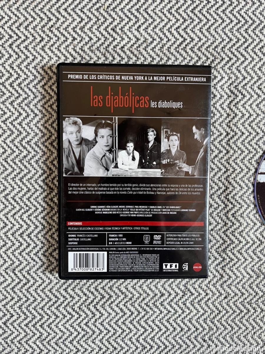 Cine: DVD4. LAS DIAB&Oacute;LICAS. DVD - - Foto 2