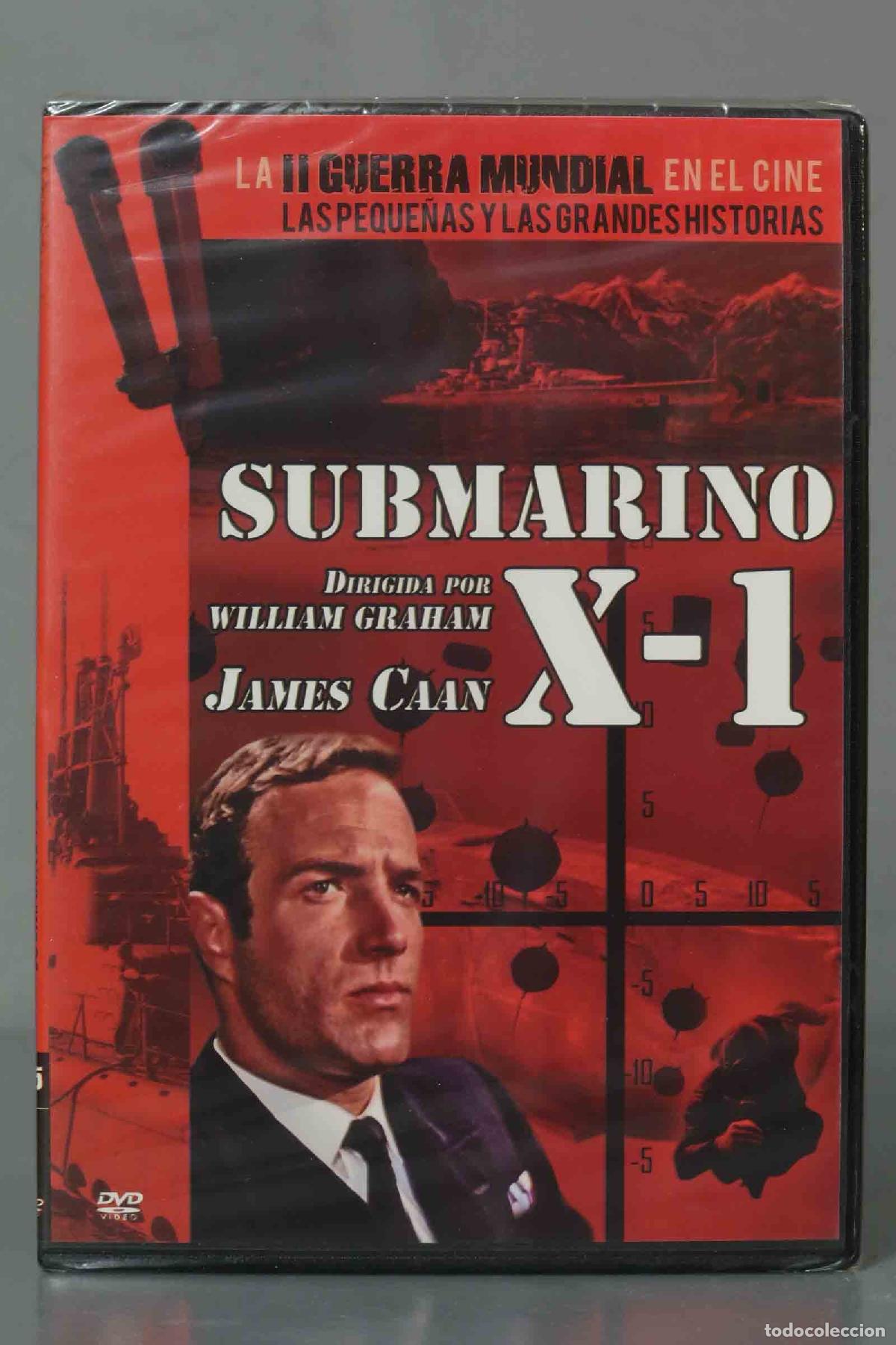 Cin&eacute;ma: DVD. SUBMARINO X-1. LA II GUERRA MUNDIAL EN EL CINE. PRECINTADO