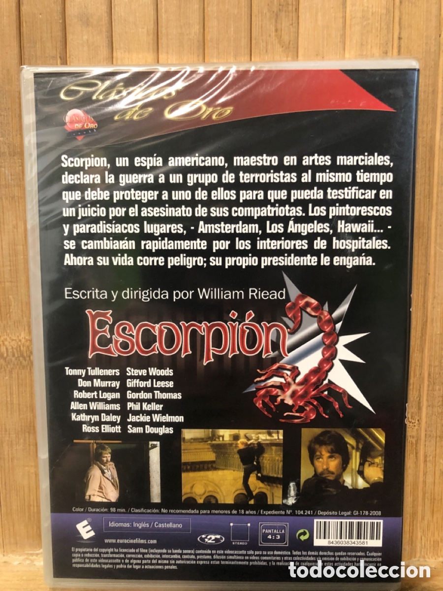 Cine: Escorpi&oacute;n DVD - Precintado - - Foto 2