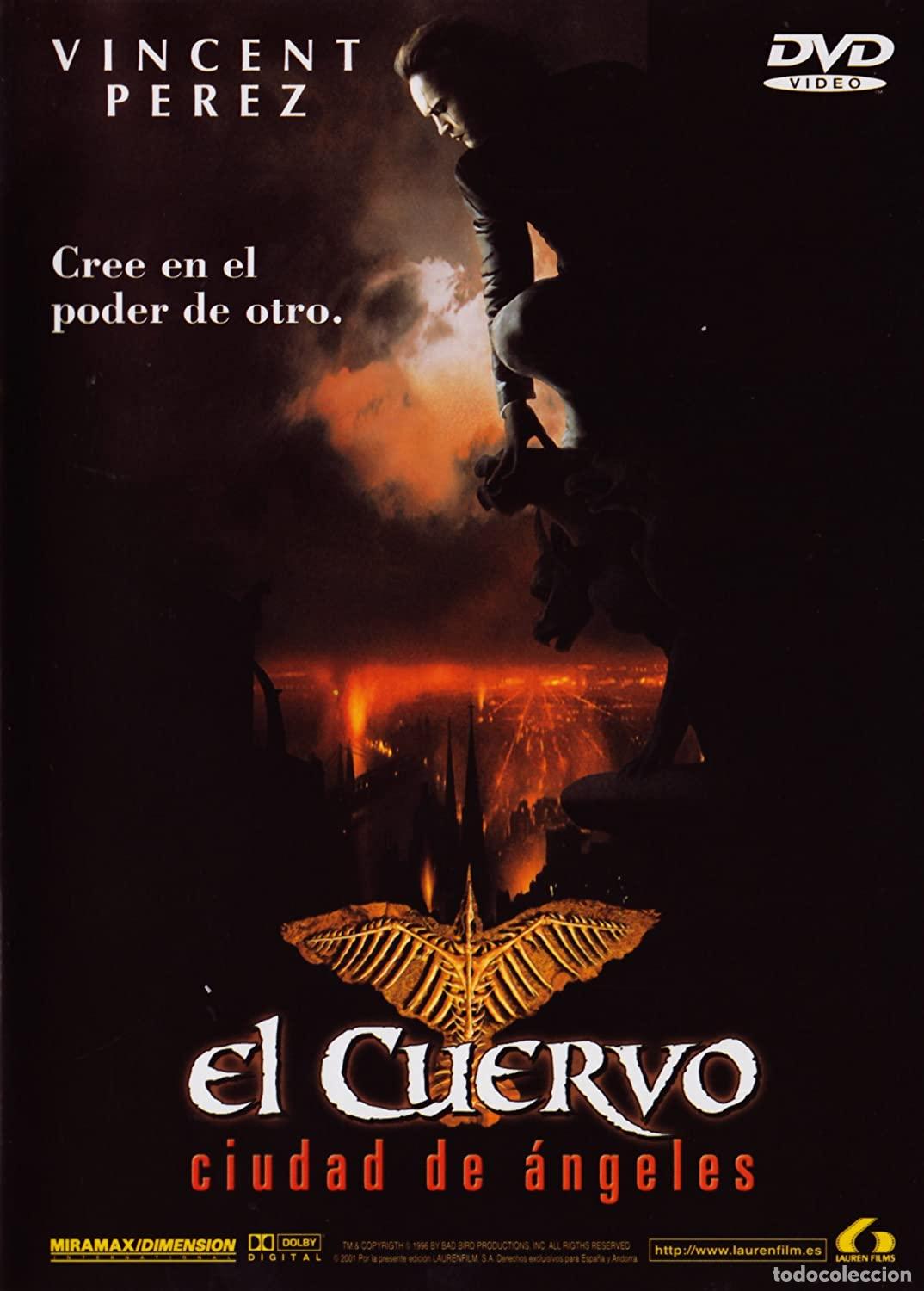 Cinema: EL CUERVO CIUDAD DE ANGELES DVD - NUEVO