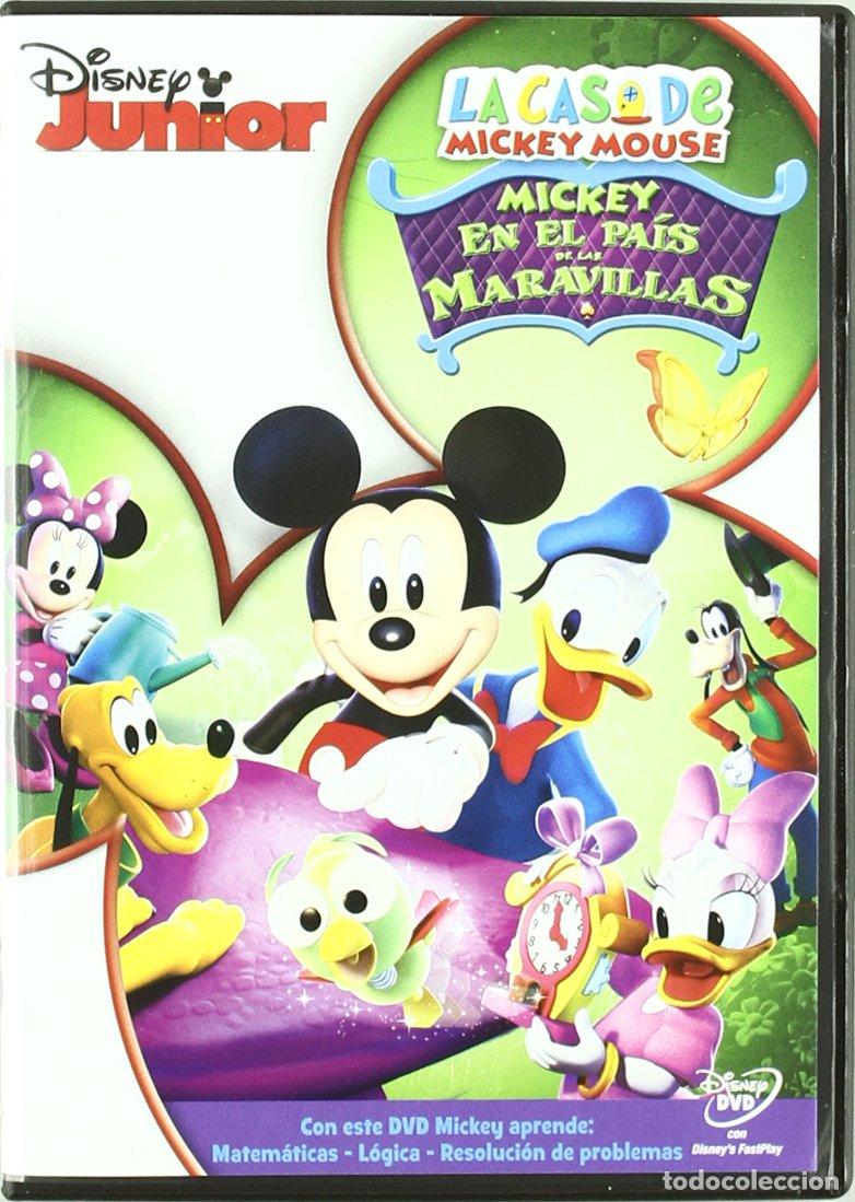 Cine: MICKEY EN EL PAIS DE LAS MARAVILLAS DVD - NUEVO