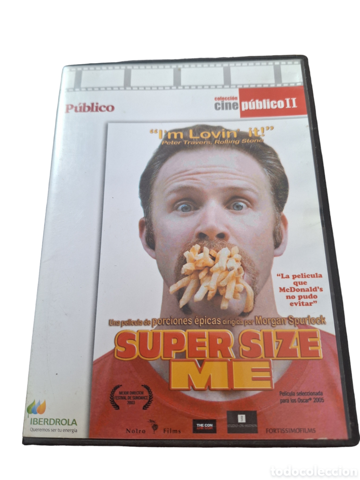 Cin&eacute;ma: DVS36 super size me DVD TAPA FINA