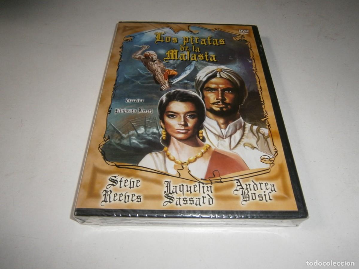 Cine: LOS PIRATAS DE LA MALASIA DVD NUEVO PRECINTADO STEVE REEVES (CAJA FINA)
