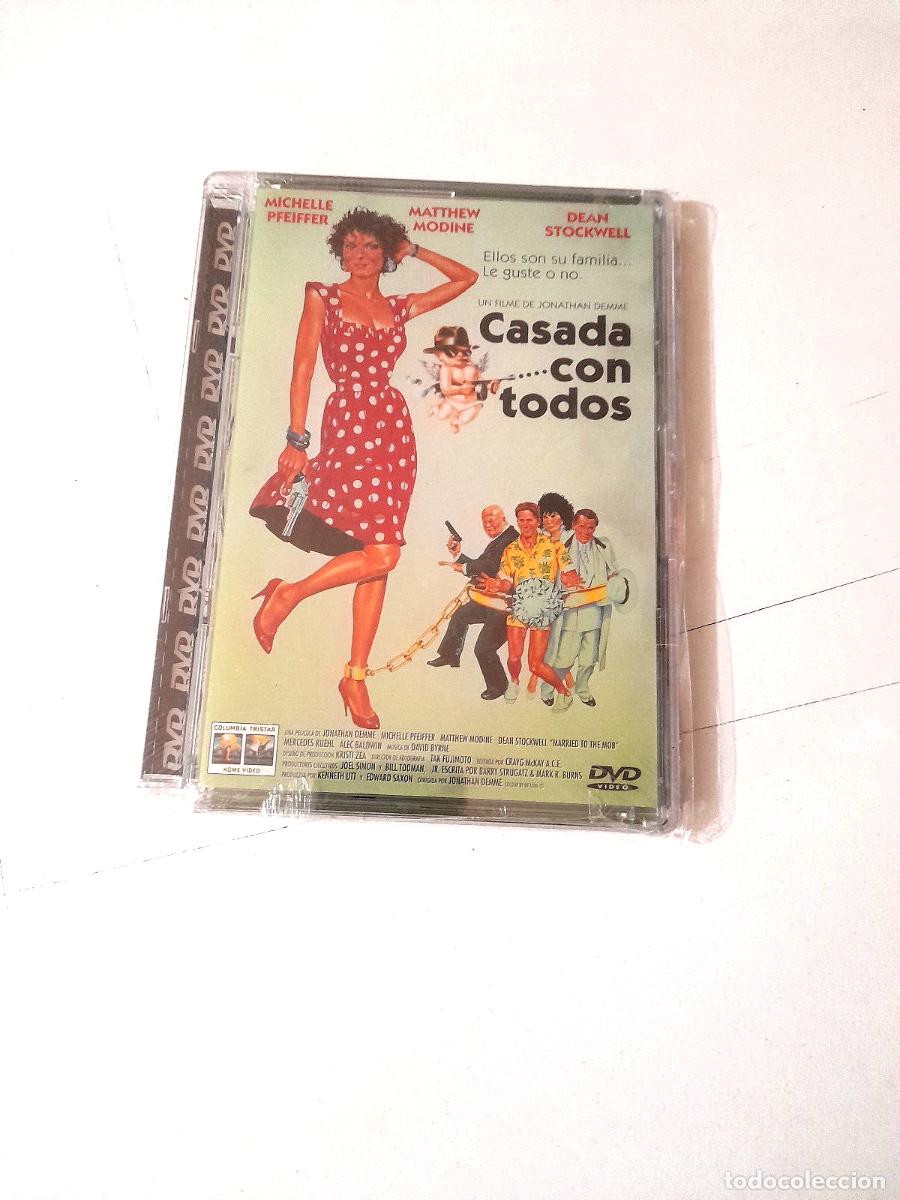 Kino: DVD &rdquo;CASADA CON TODOS&rdquo; PRECINTADO SEALED CAJA METACRILATO MICHELLE PFEIFFER JONA