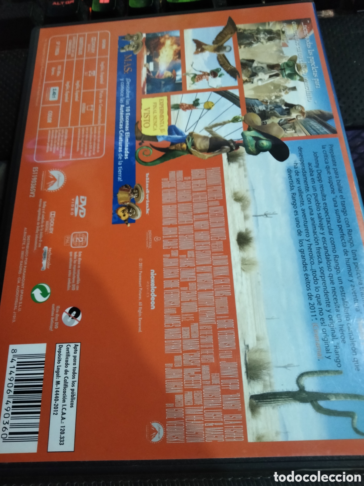 Cine: Pel&iacute;cula Rango dvd - 199 - Foto 2