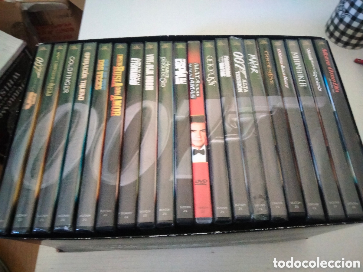 Cine: LEER anuncio. Colecci&oacute;n James Bond 007 DVD. Promoci&oacute;n principios a&ntilde;os 90