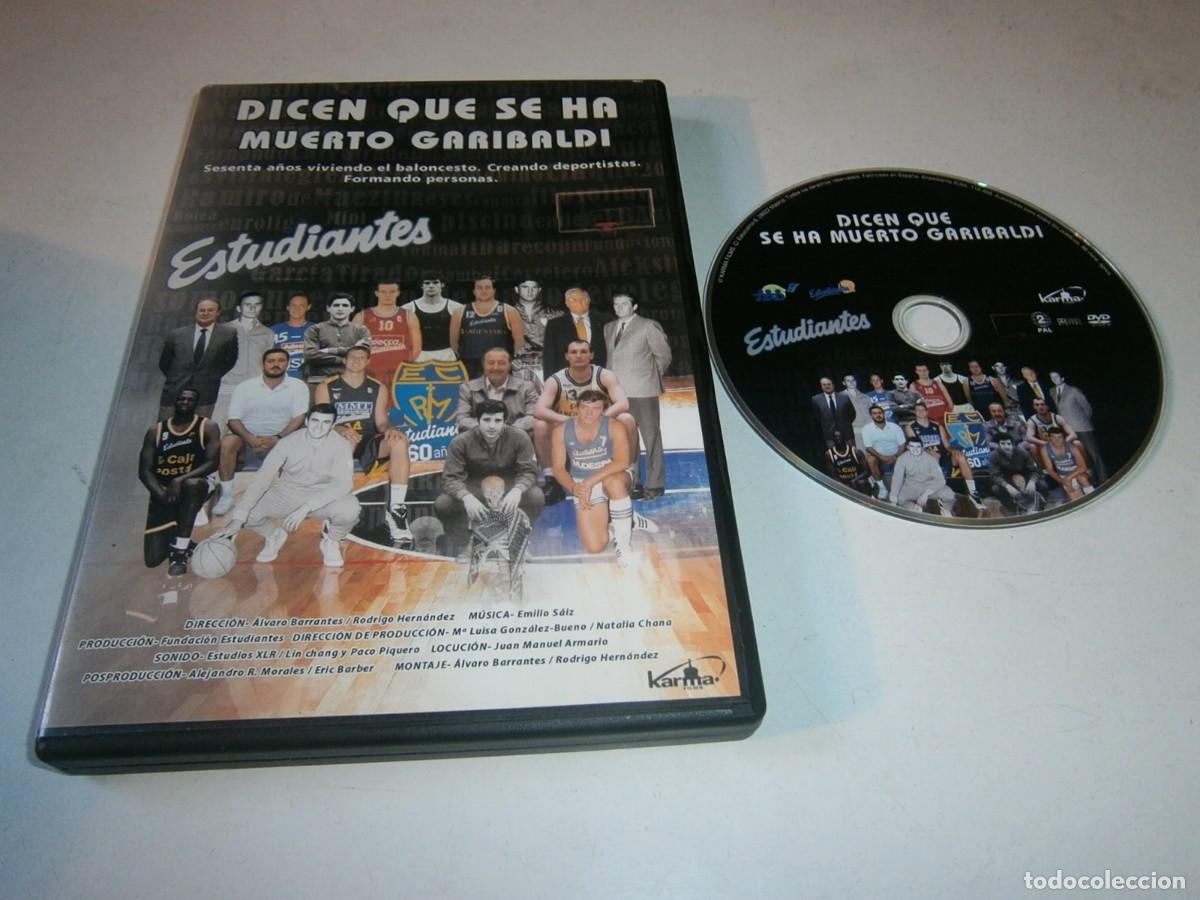 Cin&eacute;ma: ESTUDIANTES DICEN QUE SE HA MUERTO GARIBALDI 60 A&Ntilde;OS VIVIENDO EL BALONCESTO