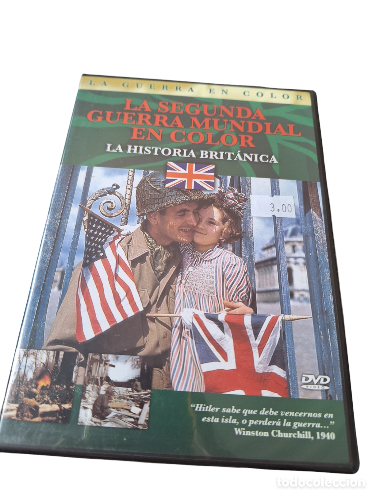 Cinema: ND173 la segunda guerra mundial la historia brit&aacute;nica DVD NUEVO PRECINTADO