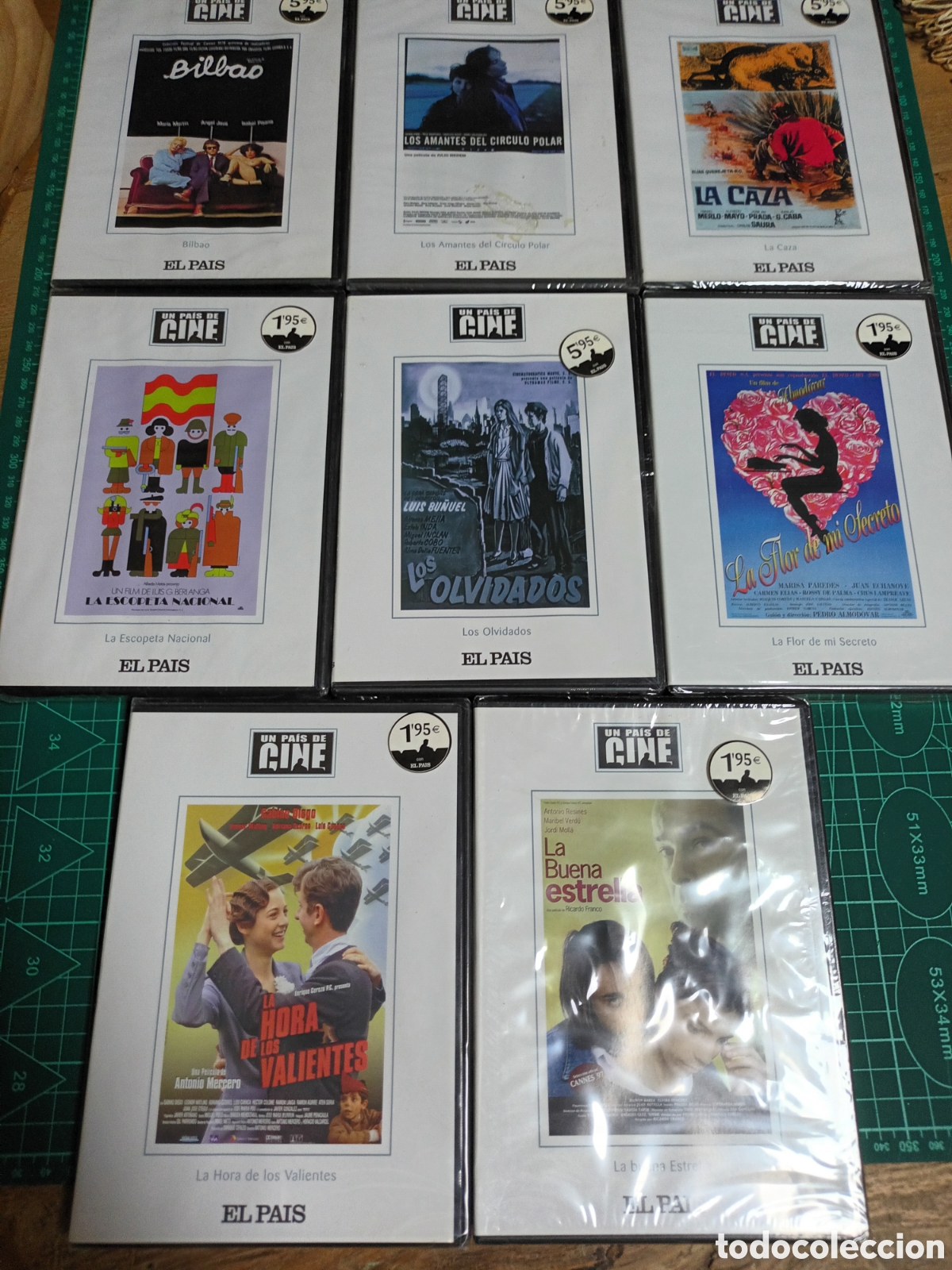 Cinema: 8 dvd precintado nuevos un pa&iacute;s de cine