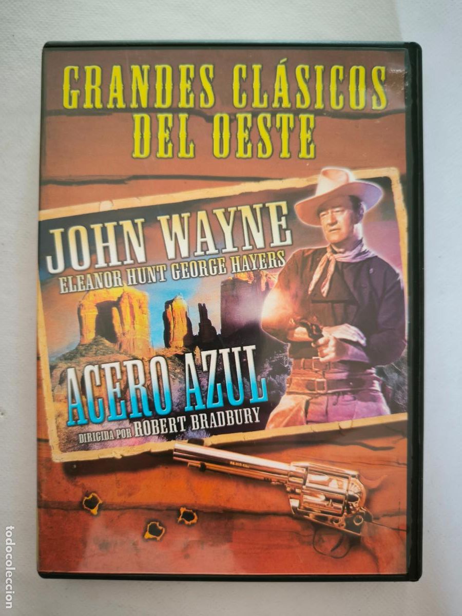 Cine: DVD ACERO AZUL - JOHN WAYNE (DP) - Foto 1