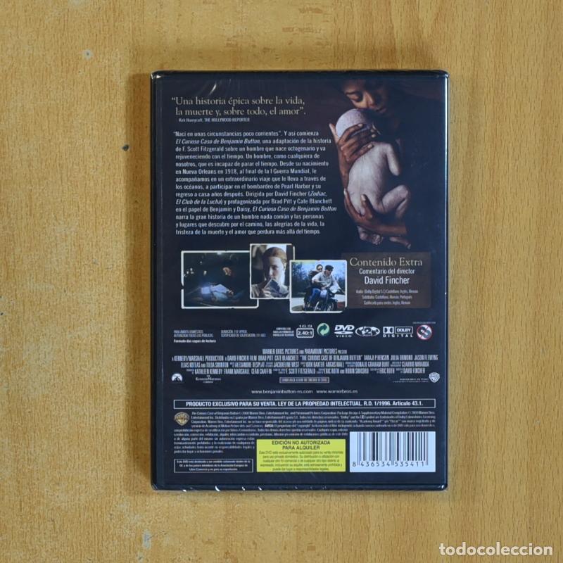 Cine: EL CURIOSO CASO DE BENJAMIN BUTTON - DVD - Foto 2