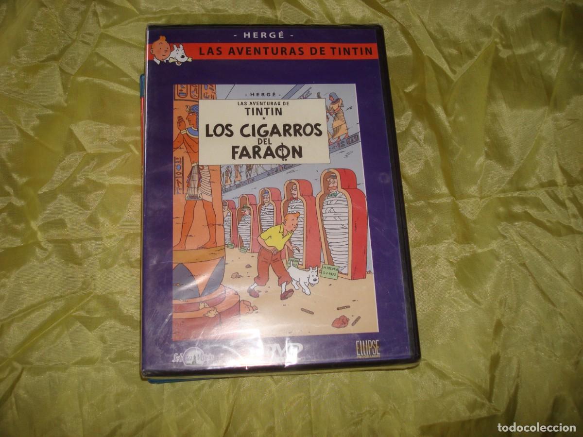 Cine: LAS AVENTURAS DE TINTIN. LOS CIGARROS DEL FARAON. DVD PRECINTADO