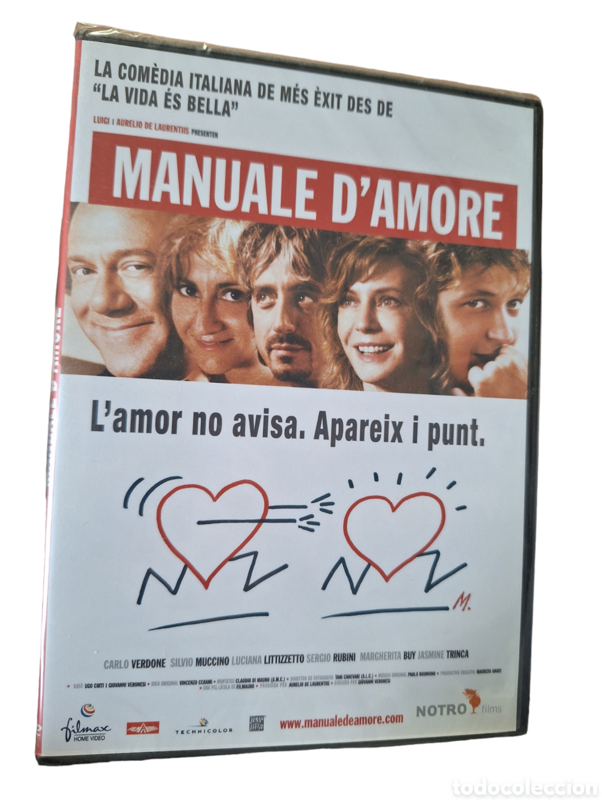 Cinema: TF1 Manuel d'amore DVD TAPA FINA NUEVO
