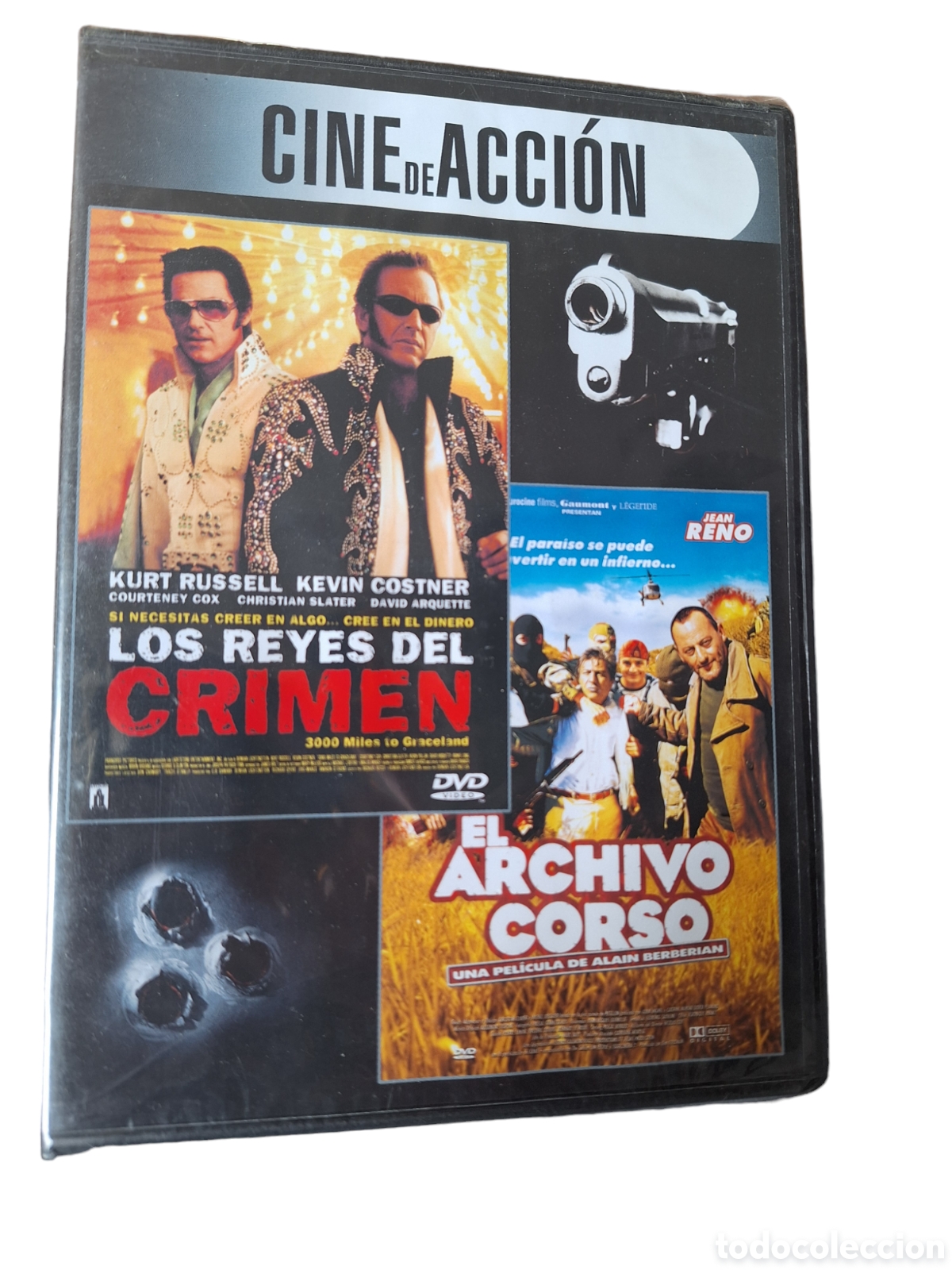 Cinema: TF5 pack los reyes del crimen DVD TAPA FINA NUEVO